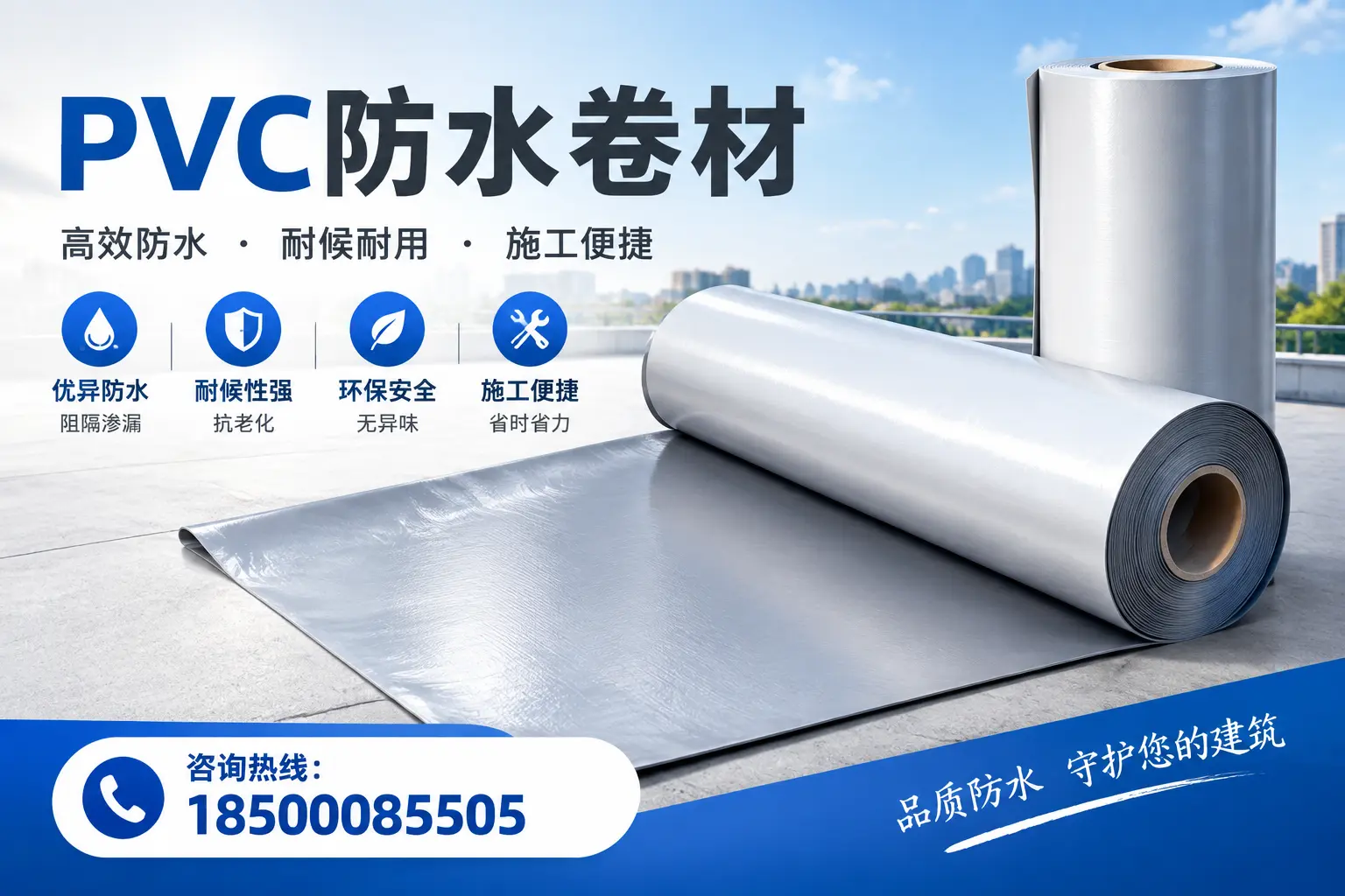 对比不同品牌PVC防水卷材的性价比,帮助平顶山用户选择